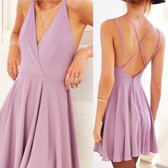 Urban Outfitters Dresses & Skirts - Urban Outfitters Kimchi Blue Mauve Skater Dress